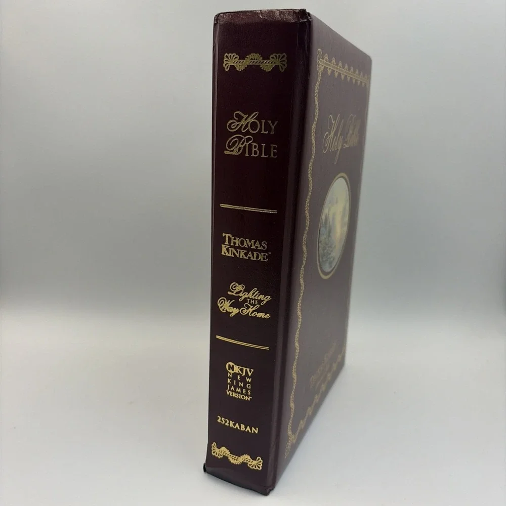 VTG Holy Bible 2002 NKJV  Thomas Kinkade Painter Of Light New King James Version